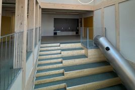 Einzug in das neue Schulhaus und Kindertreff Hasenweg